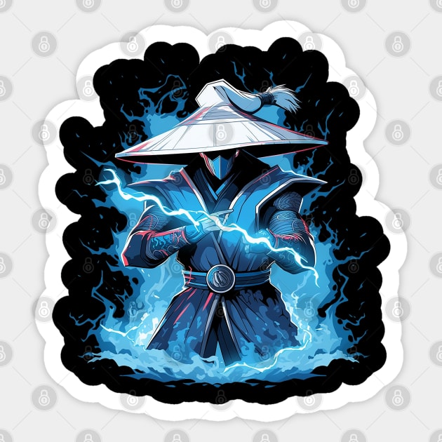 raiden Sticker by skatermoment